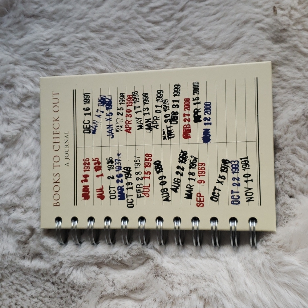 New Book Reading Journal